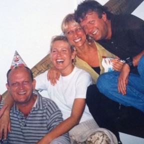 Xuxa com Cirano e demais irmãos