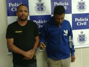 Suspeitos presos alegaram que crime foi encomendado por pastor (Foto: Michele Damasceno/TV Sudoeste)