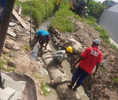 Rede pluvial rua Miracatu