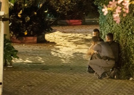 Policiais trocaram tiros com suspeitos de assaltar empresa em Santos (Foto: Tamy Cabral/Arquivo Pessoal