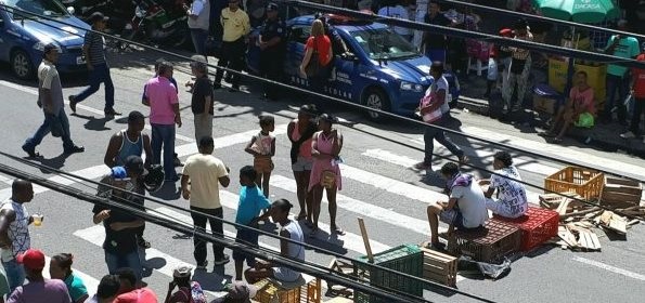 Obstrução na Senhor dos Passos
