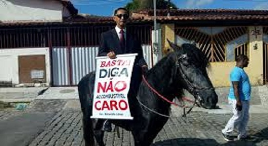 Promessa de mudança no meio de transporte