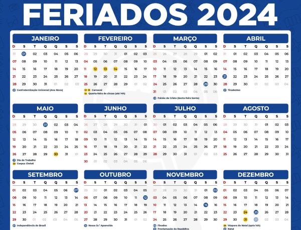 FERIADOS 2024